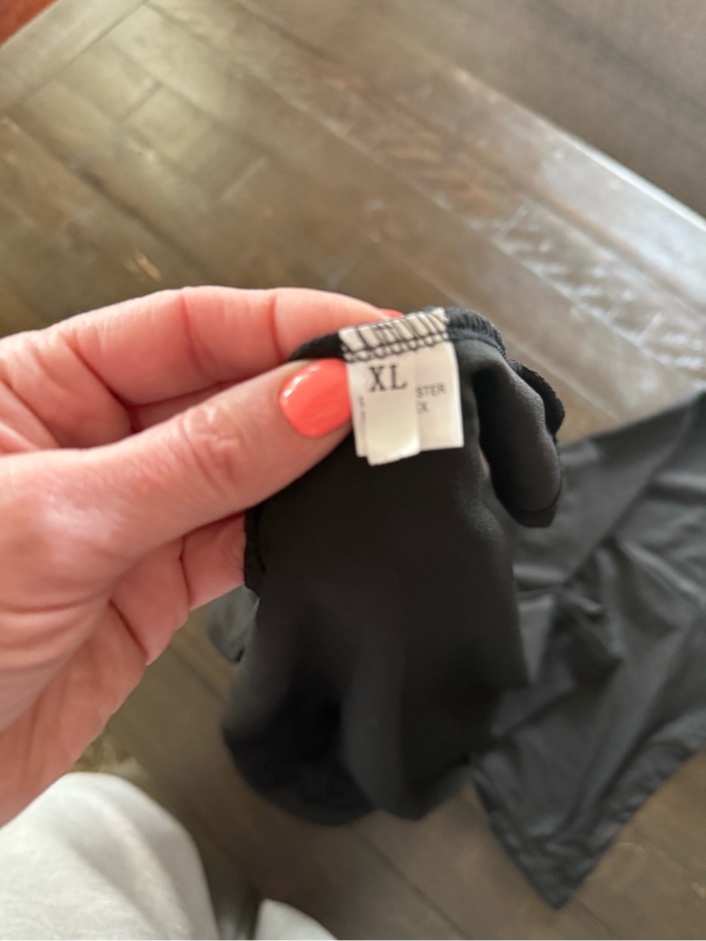 NWOT Black Athletic Dress - Picture 4 of 5